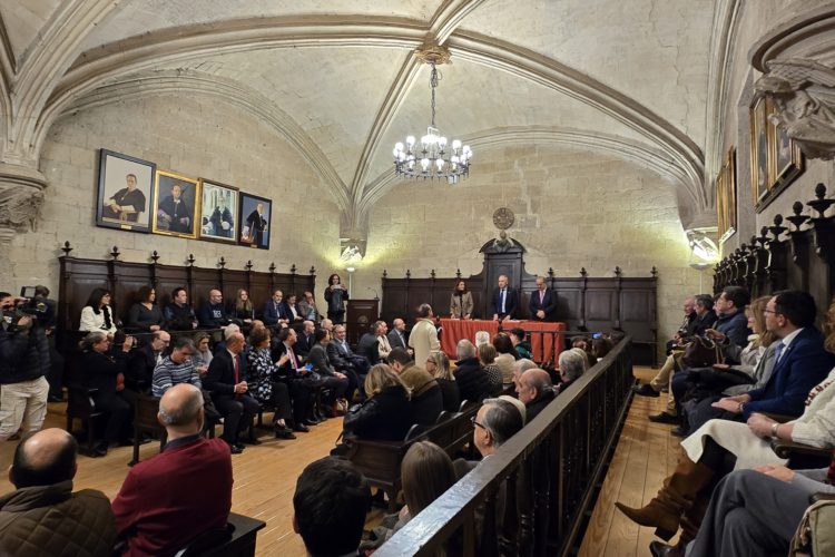 Toma de posesión del decano de la Facultad de Comercio y Relaciones Laborales de la Universidad de Valladolid